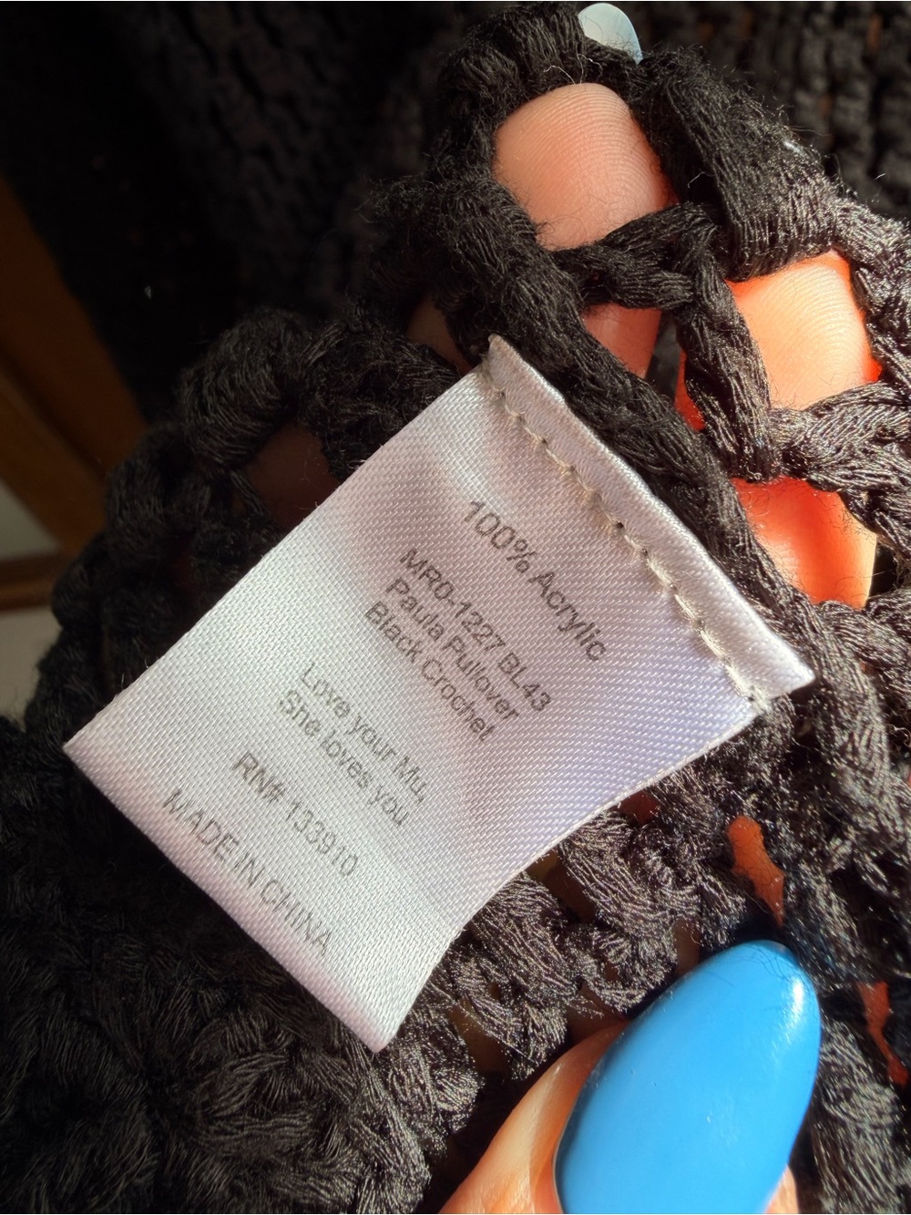 SHOW ME YOUR MUMU PAULA CROCHET PULLOVER - Picture 7 of 8